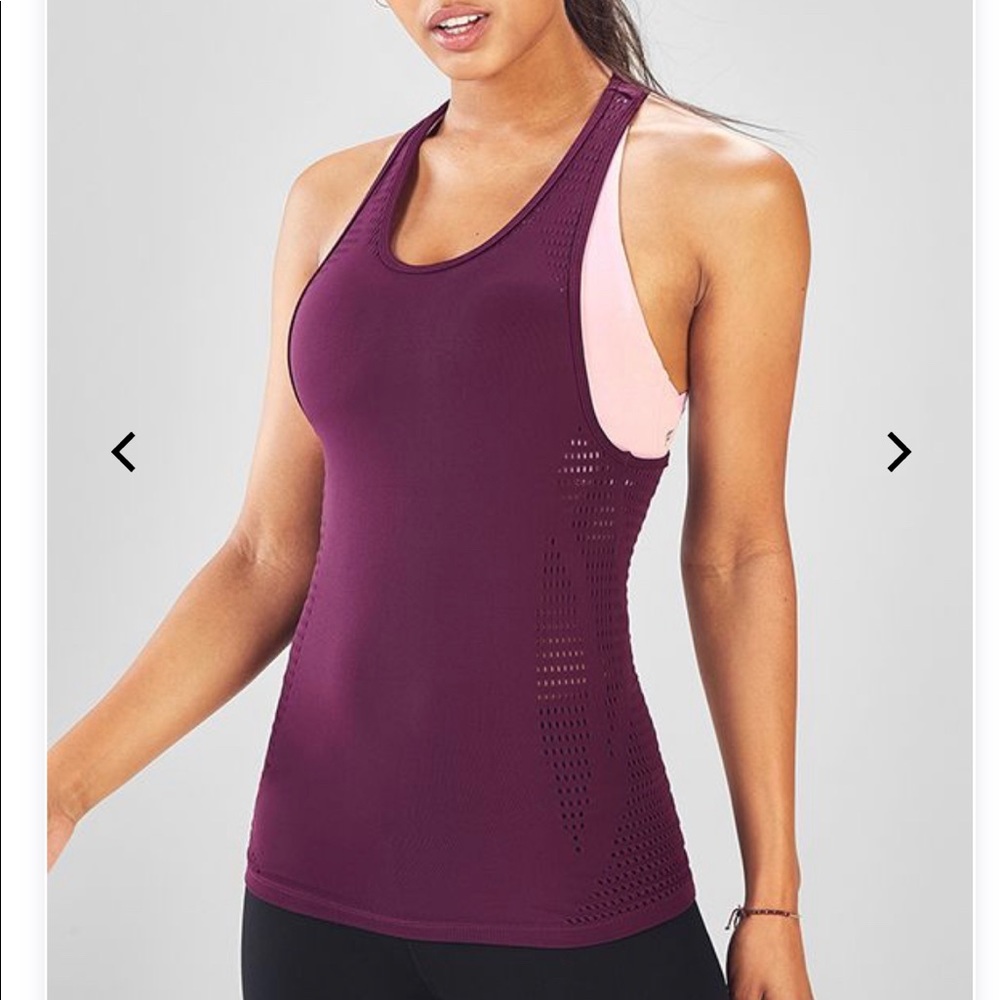 🆕-Fabletics Warp knit tank (M) - Picture 3 of 3